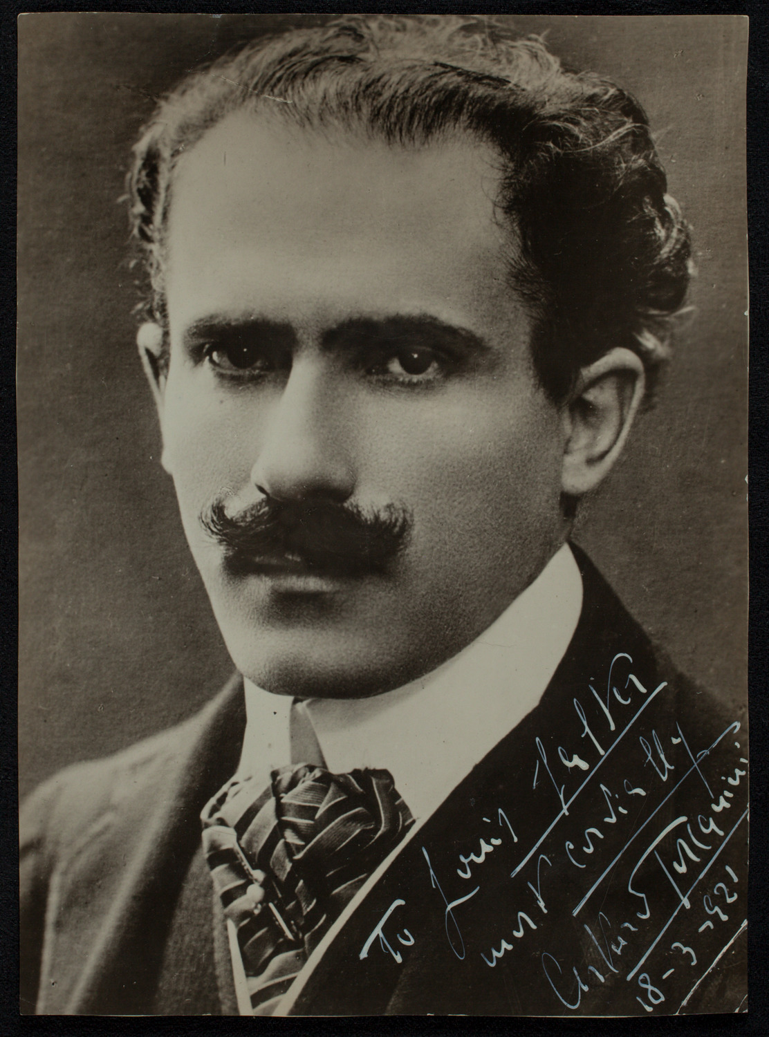 Arturo Toscanini, March 1921