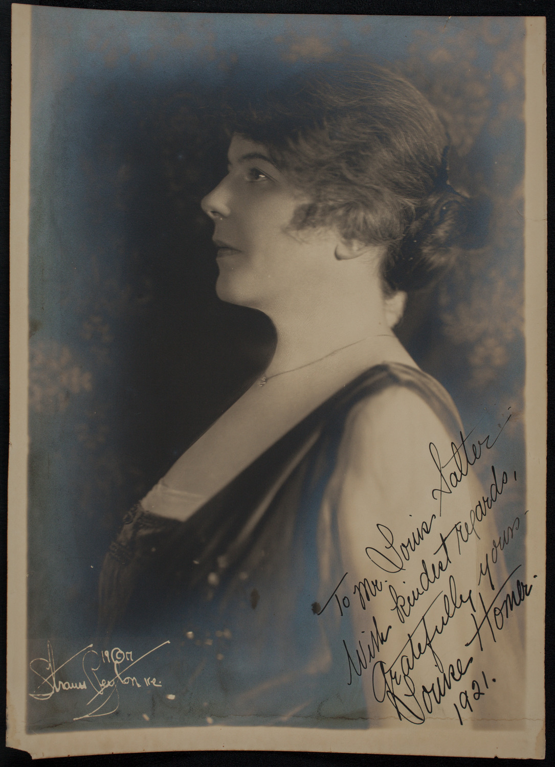 Louise Homer, 1921