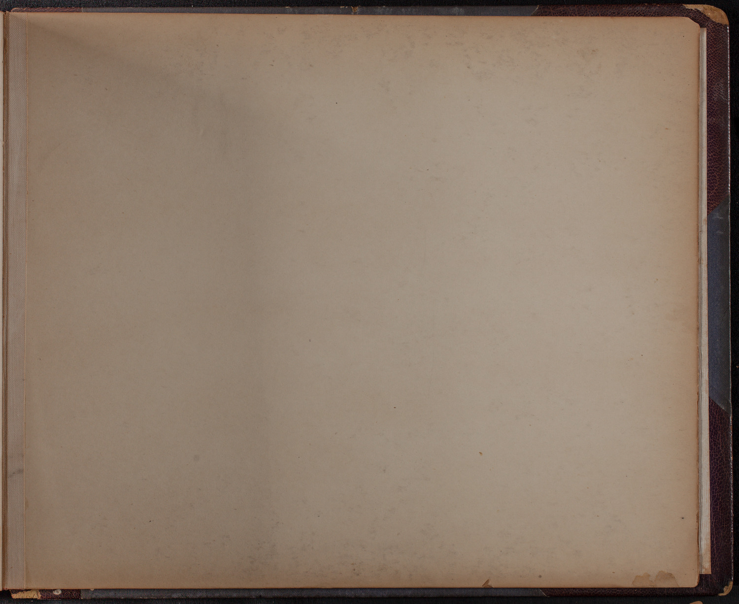 Louis Salter Autograph Album, blank page