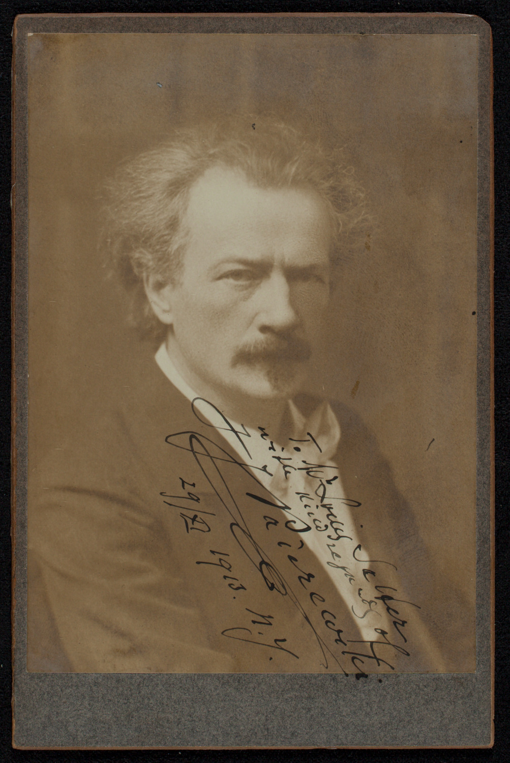 Ignacy Jan Paderewski, November 1913