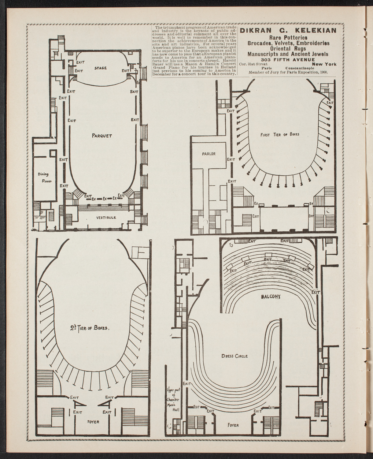 New York Philharmonic, January 31, 1902, program page 4