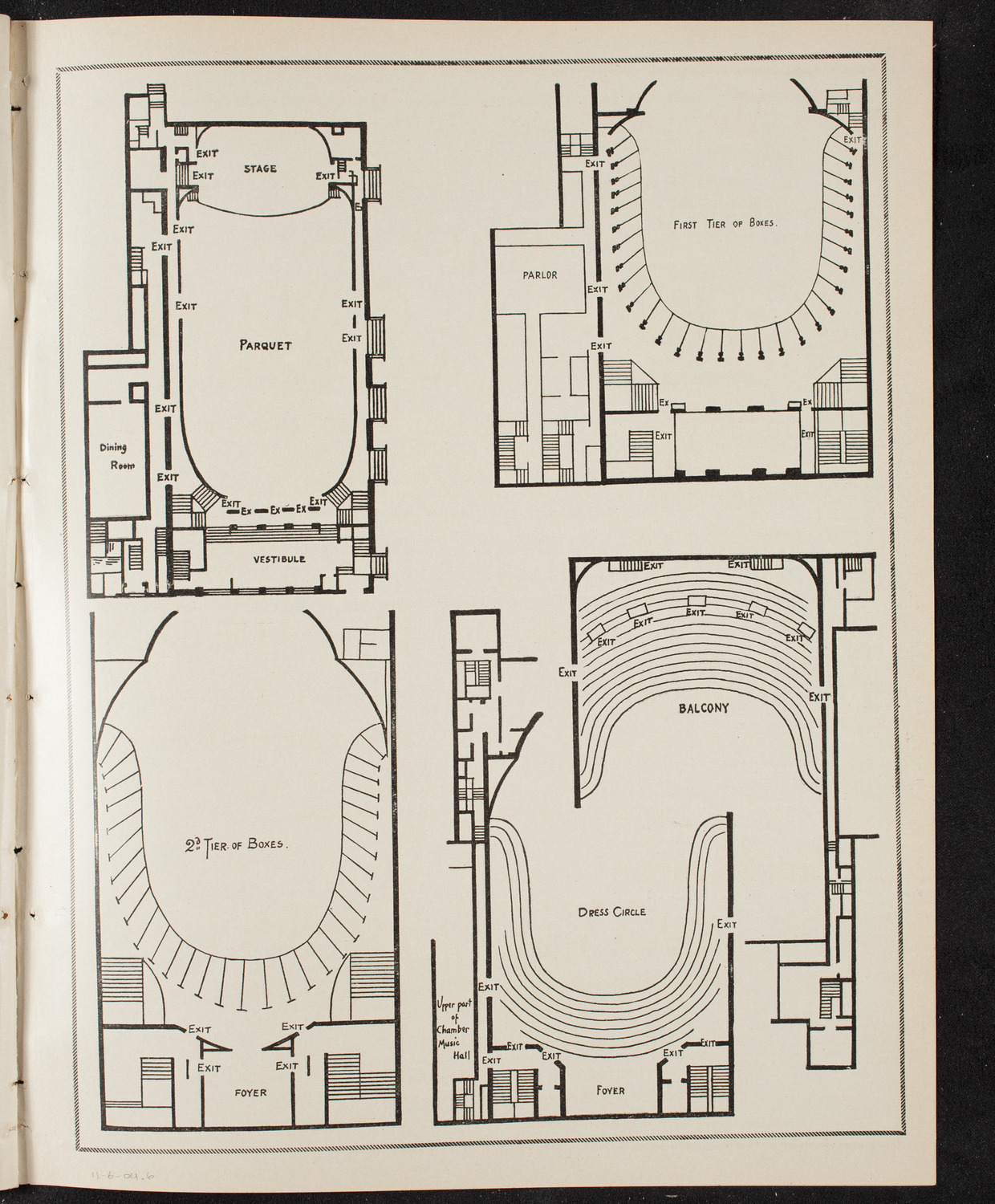 New York Symphony Orchestra, November 6, 1904, program page 11
