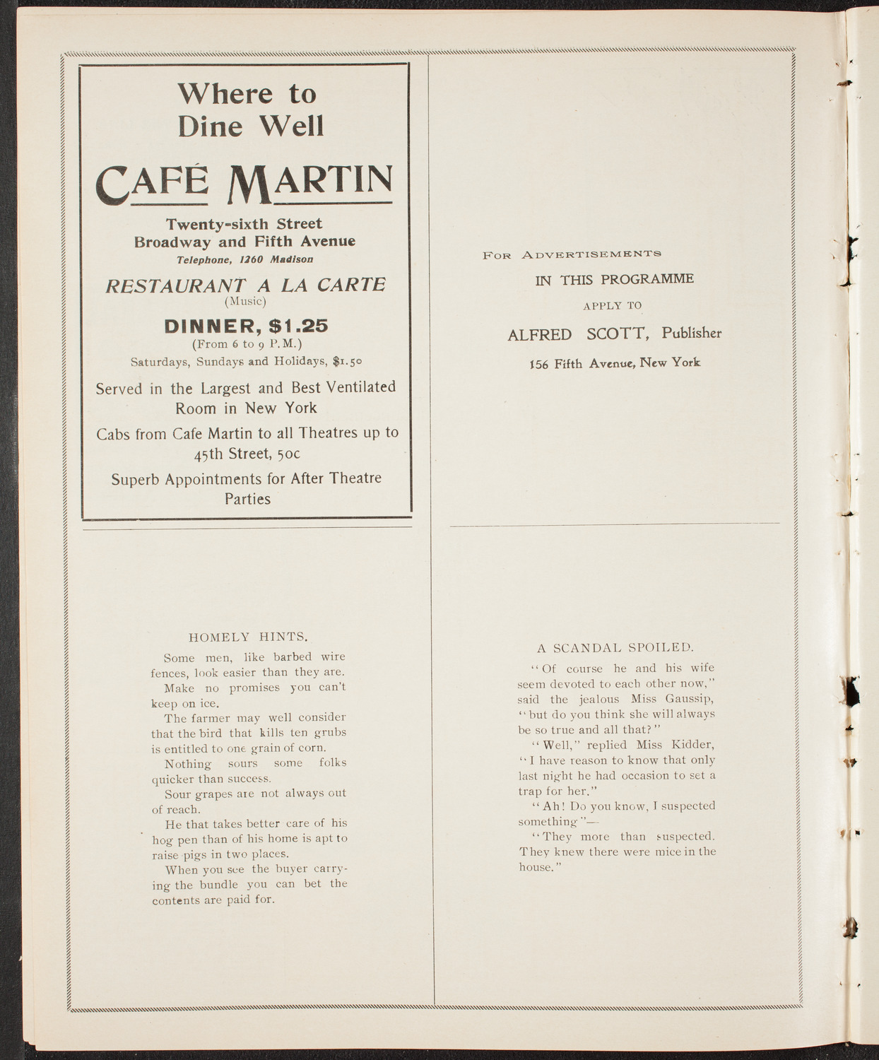 Graduation: Normal College of the City of New York, June 22, 1904, program page 10