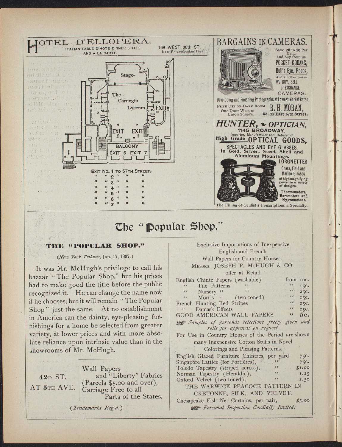 An Evening with Kipling, May 1, 1897, program page 6