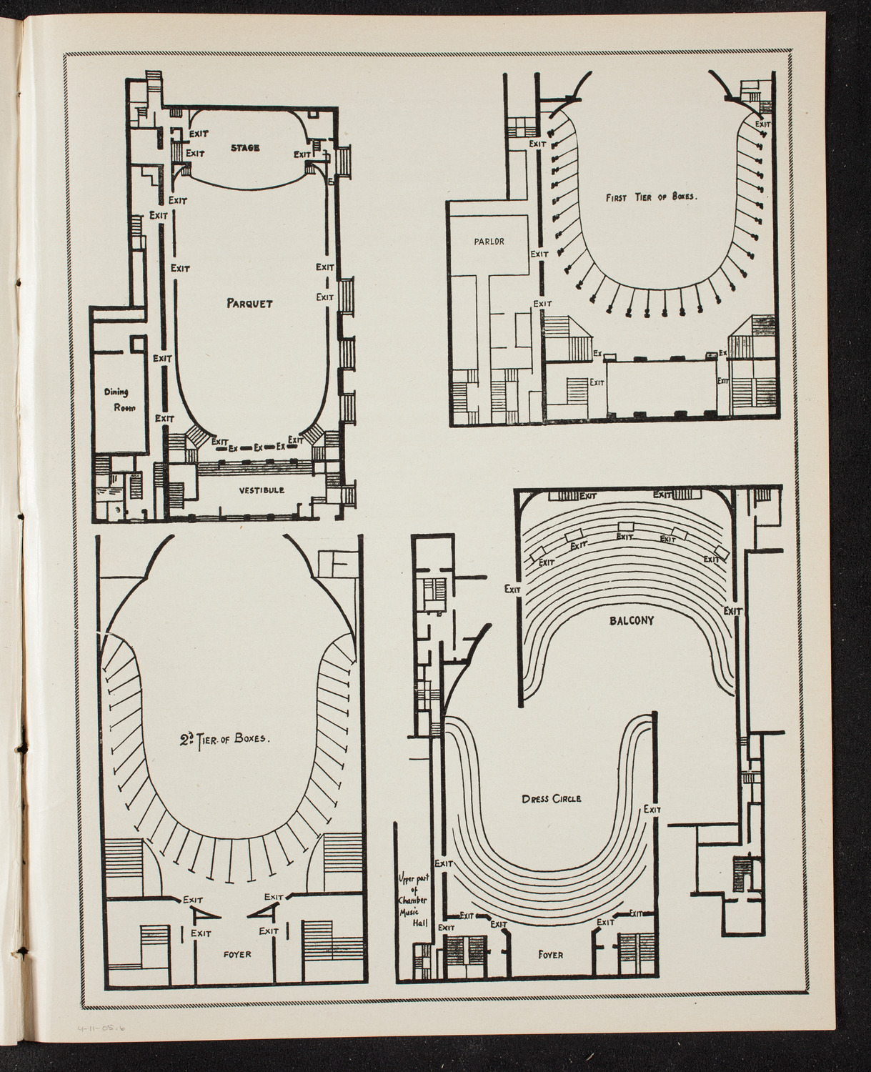 Eugen d'Albert, Piano, April 11, 1905, program page 11