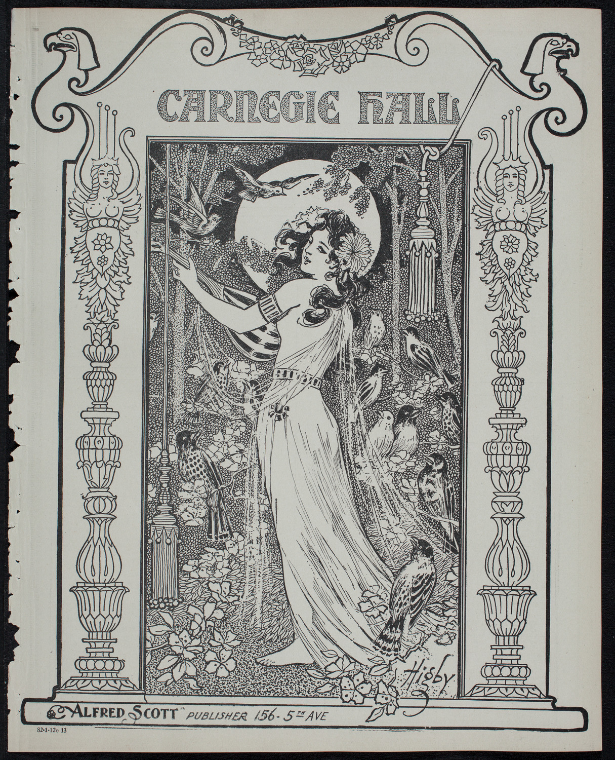 Burton Holmes Travelogue: The West Indies, January 12, 1913, program page 1