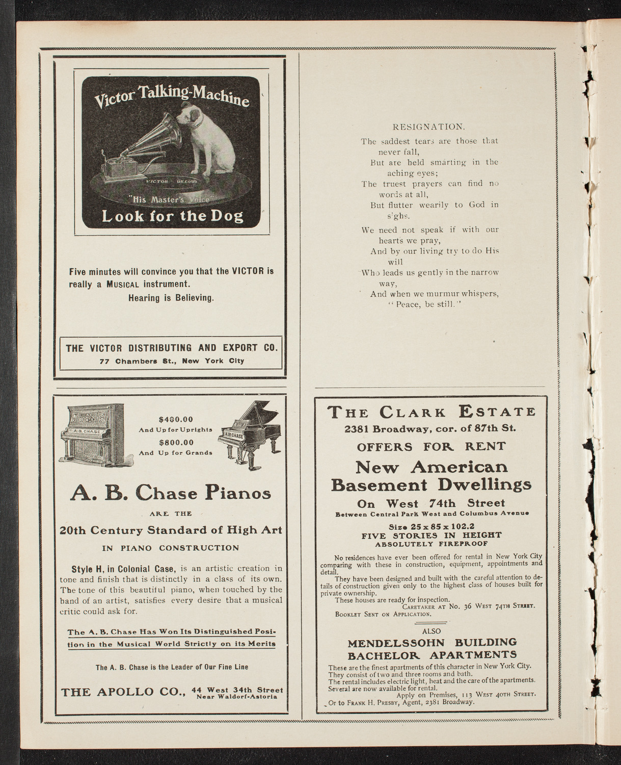 Graduation: Normal College of the City of New York, June 28, 1905, program page 2