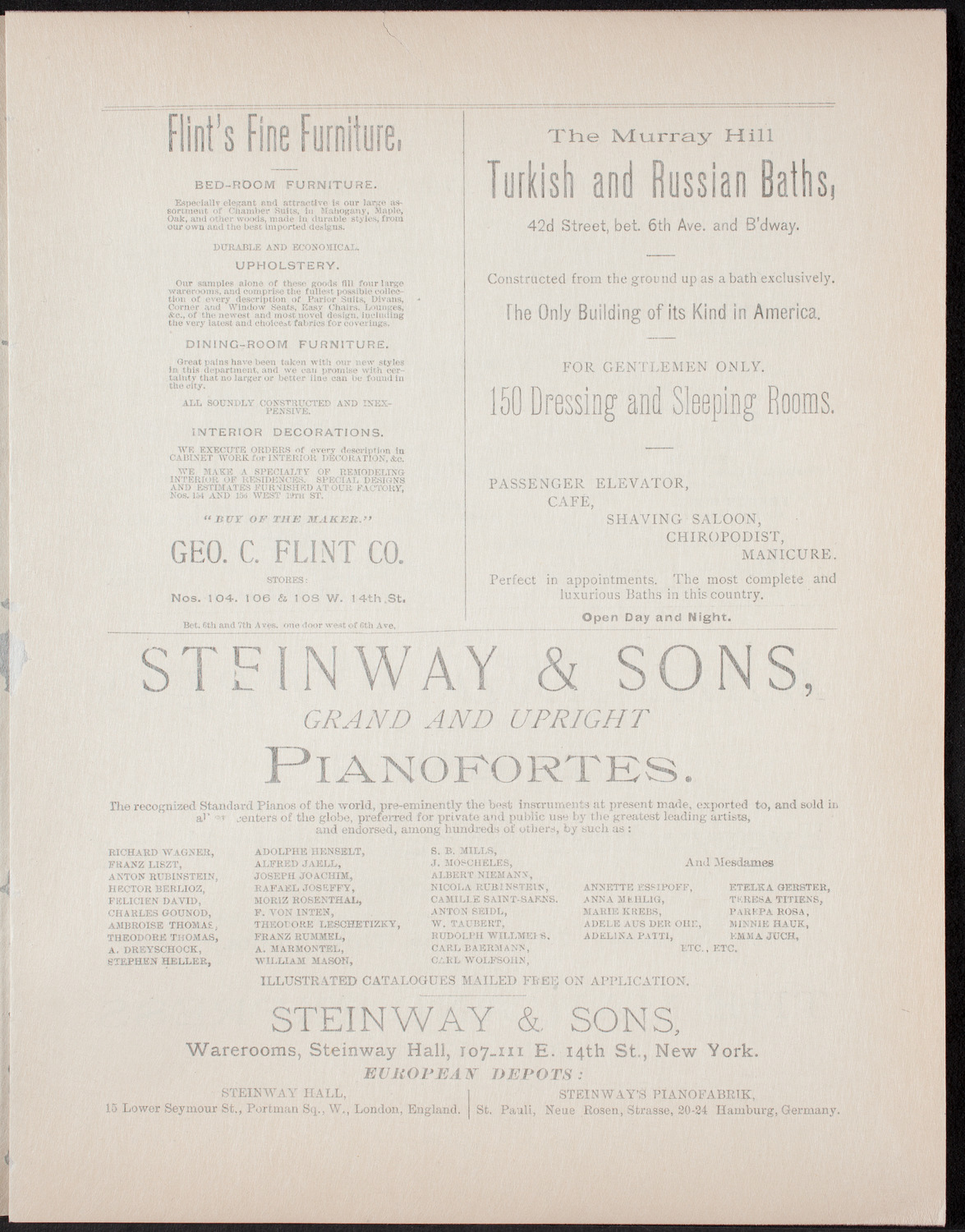 Rutgers Female College of the City of New York, May 19, 1892, program page 3