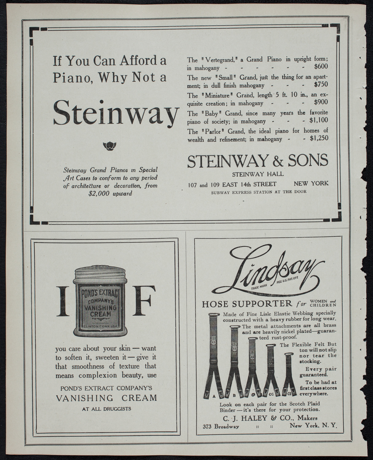 Motion Picture Lecture by Col. Charles J. "Buffalo" Jones, January 29, 1913, program page 4