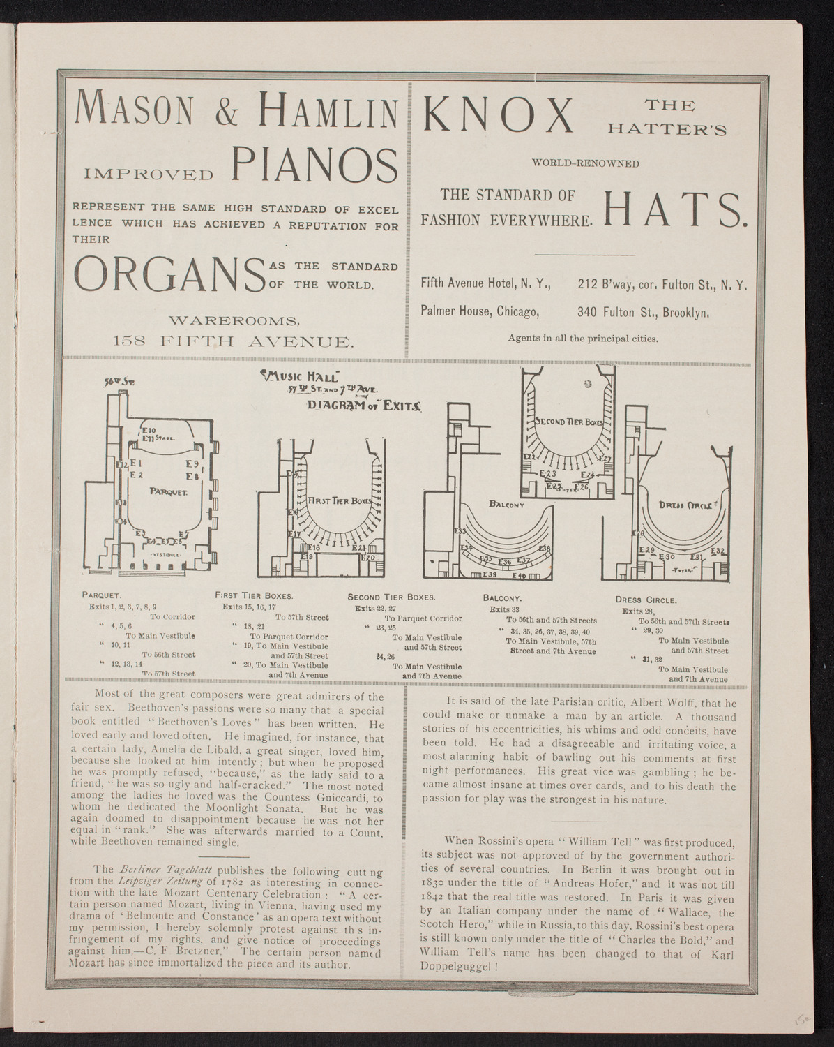 Amalia Materna/ Oratorio Society of New York/ New York Symphony Orchestra, May 25, 1893, program page 3