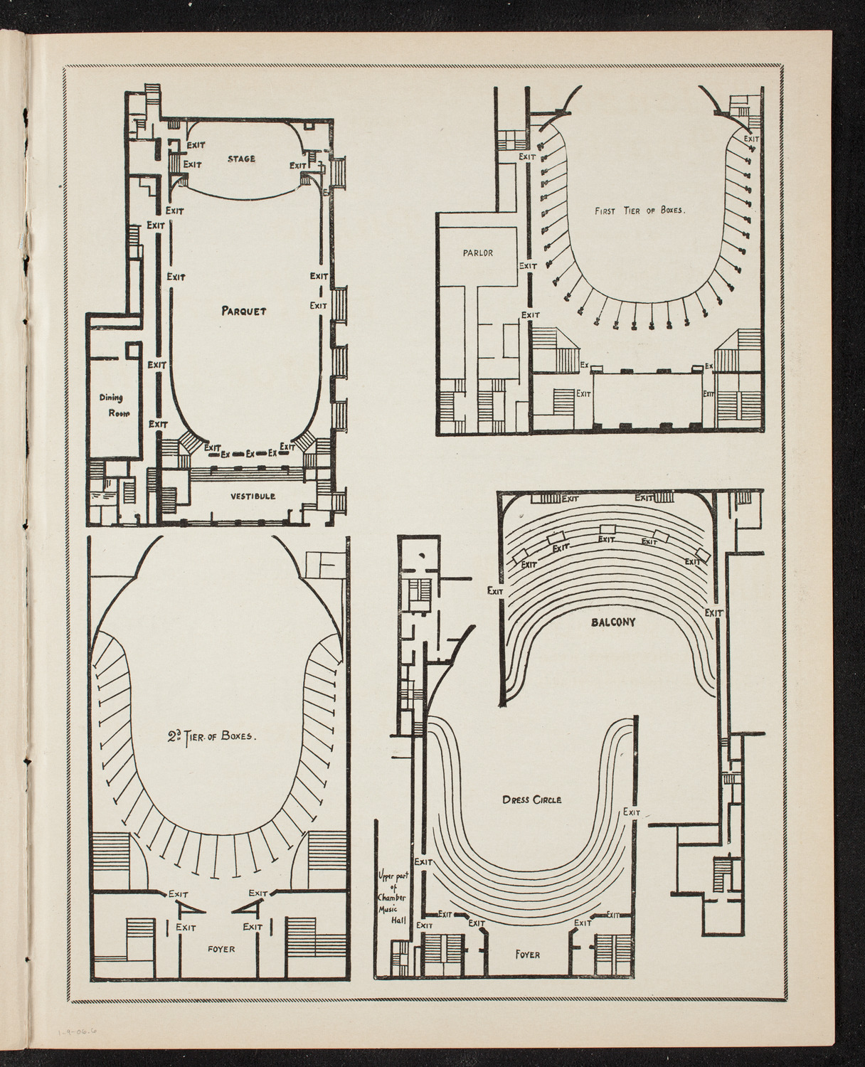 New York Symphony Orchestra, January 9, 1906, program page 11