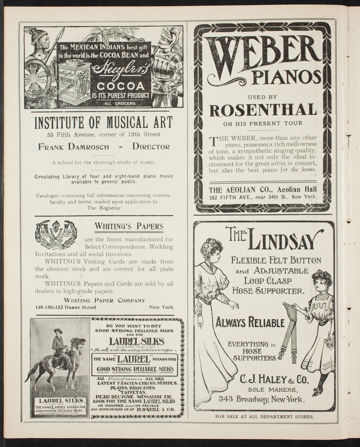 Symphony Concert for Young People, January 19, 1907, program page 6