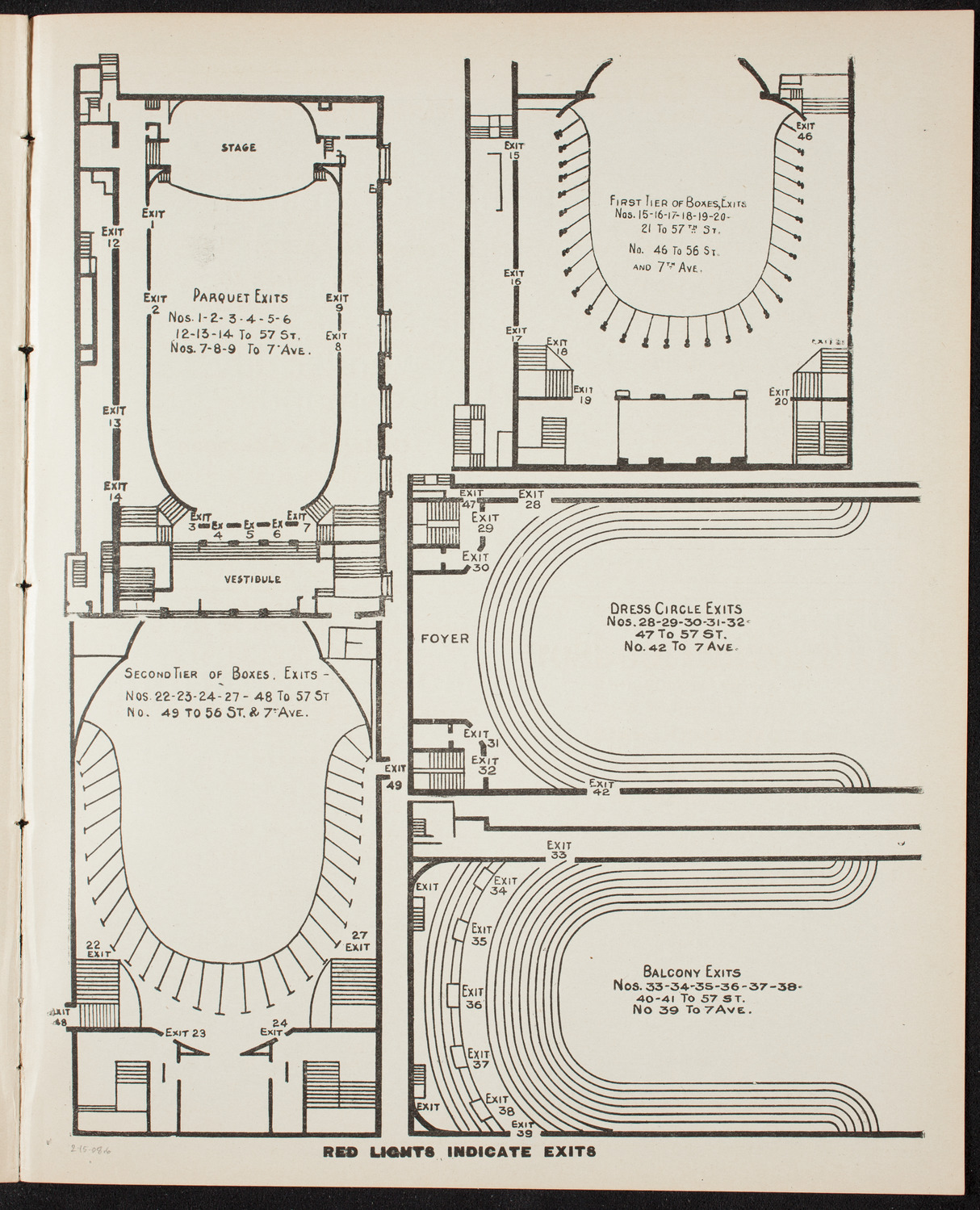 Fritz Kreisler, Violin, February 15, 1908, program page 11