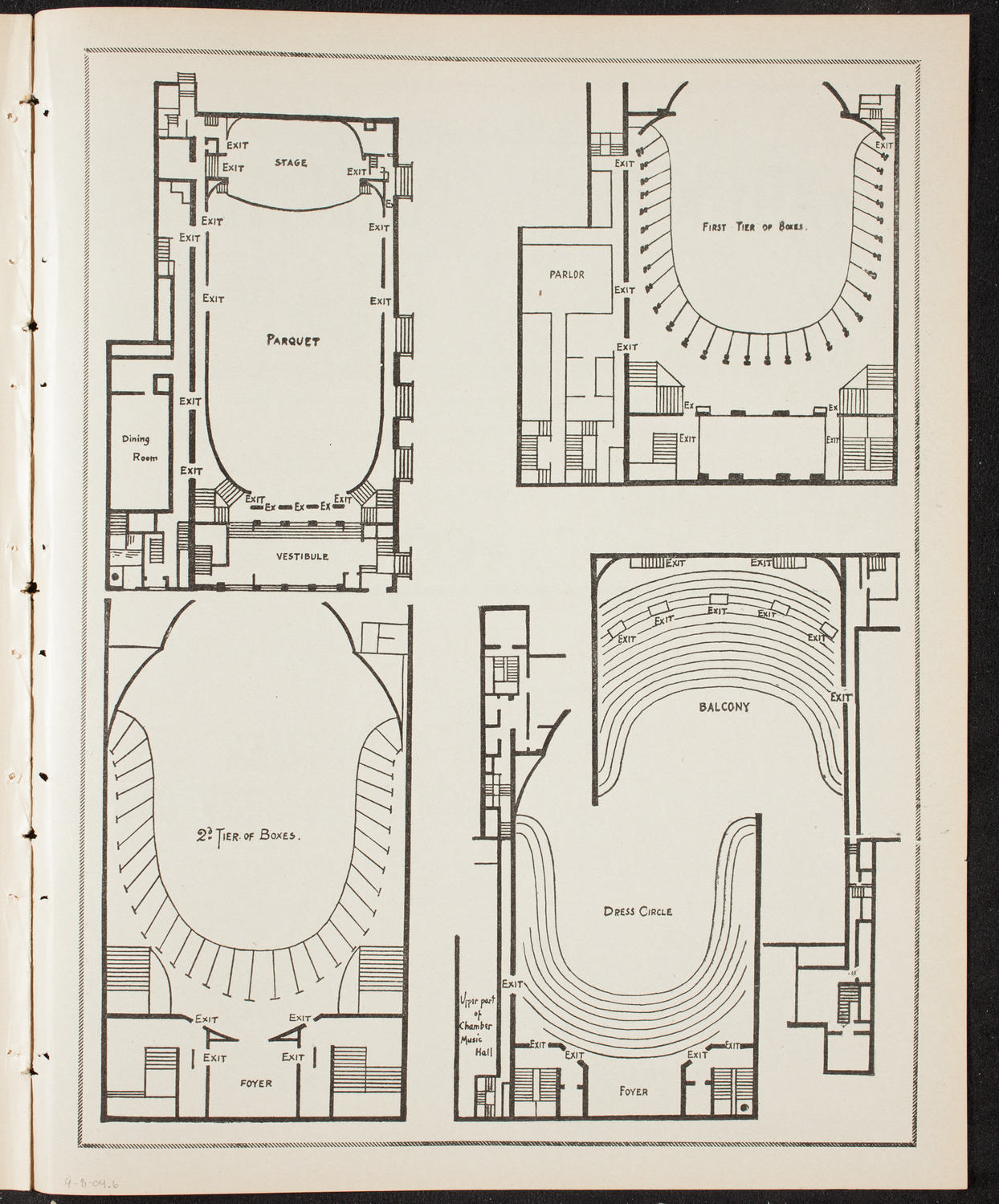 New York Banks' Glee Club, April 8, 1904, program page 11