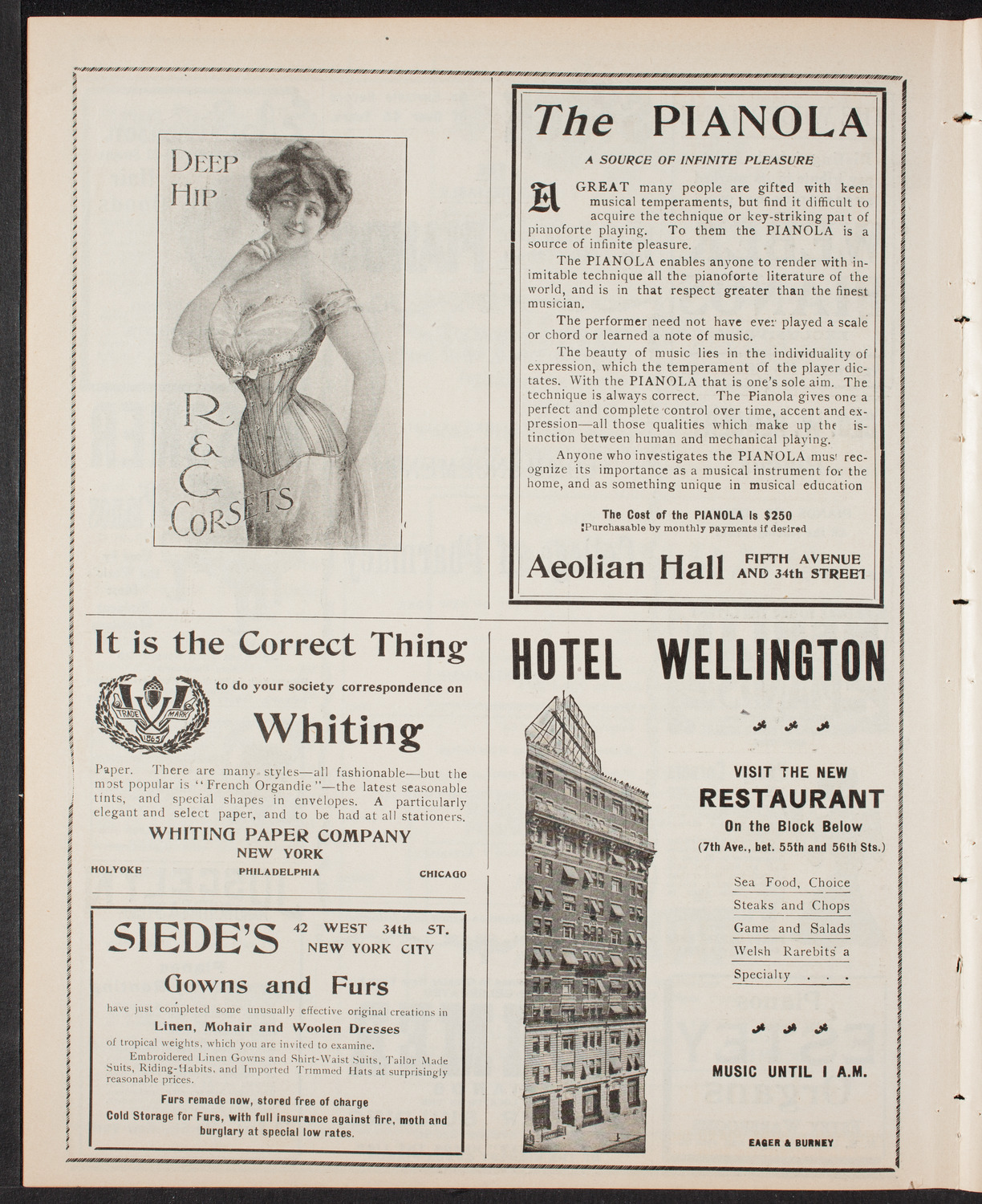 Graduation: College of Pharmacy of the City of New York, April 30, 1903, program page 6