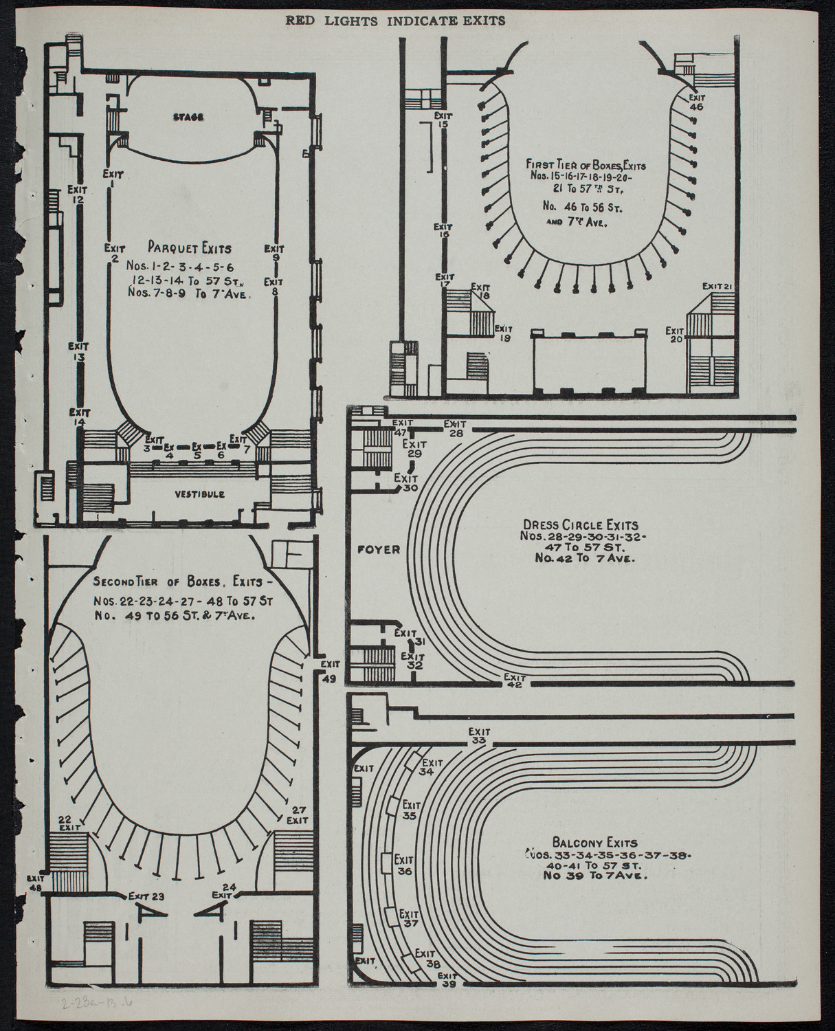 New York Philharmonic, February 23, 1913, program page 11