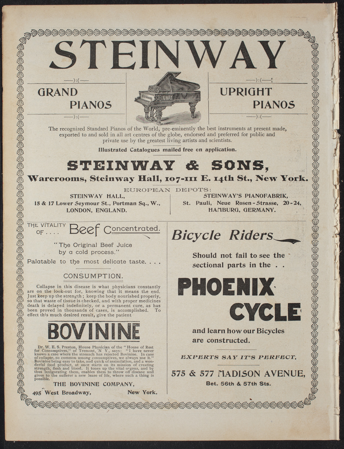 American Academy of Dramatic Arts Alumni Society, May 31, 1897, program page 8