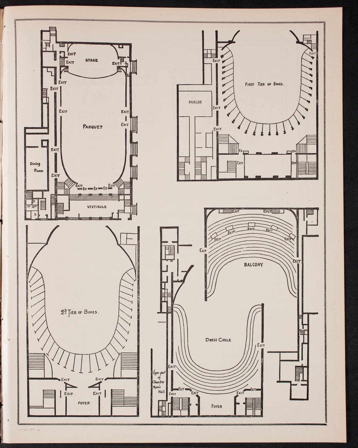 New York Symphony Orchestra, January 22, 1905, program page 11