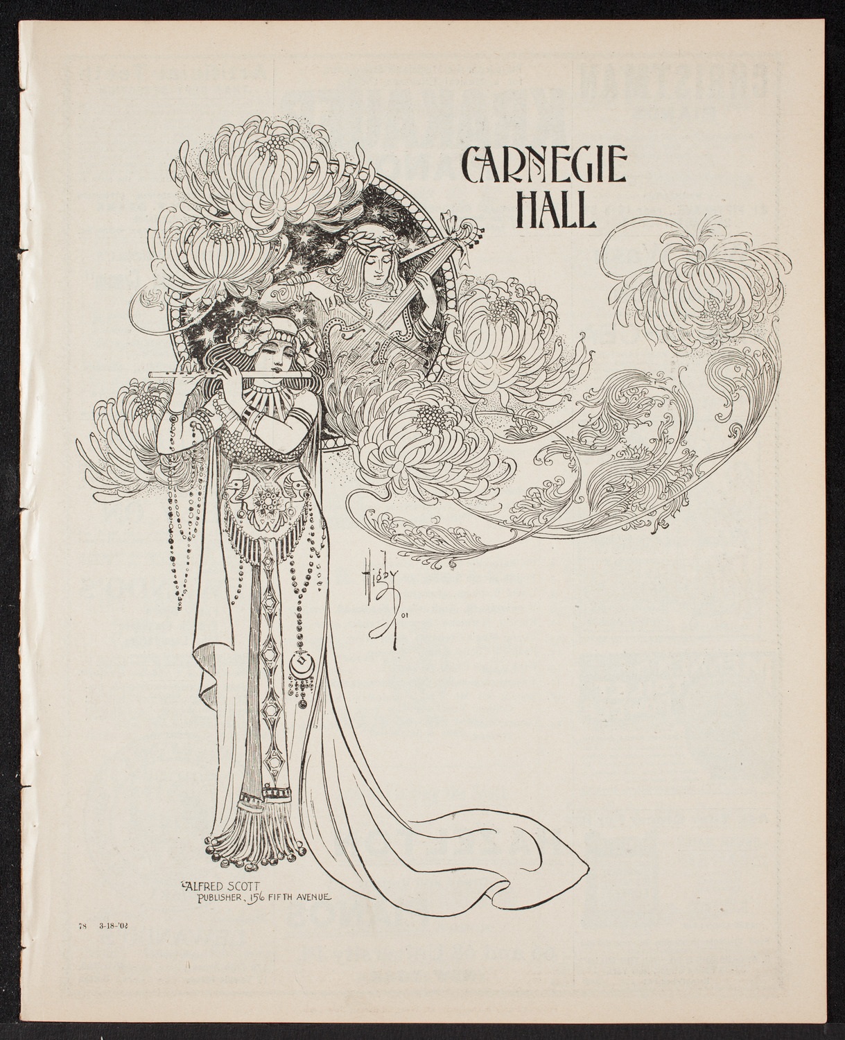 Oratorio Society of New York, March 18, 1902, program page 1
