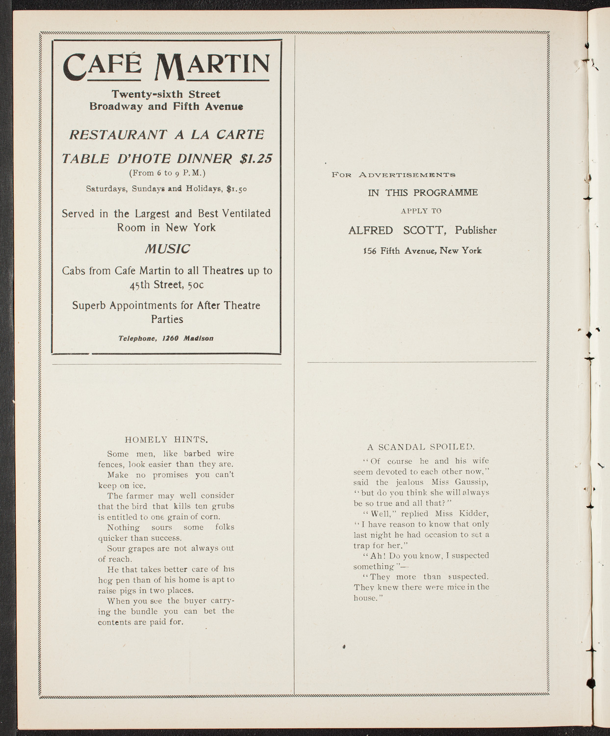 Graduation: New York College of Dentistry, May 16, 1904, program page 10