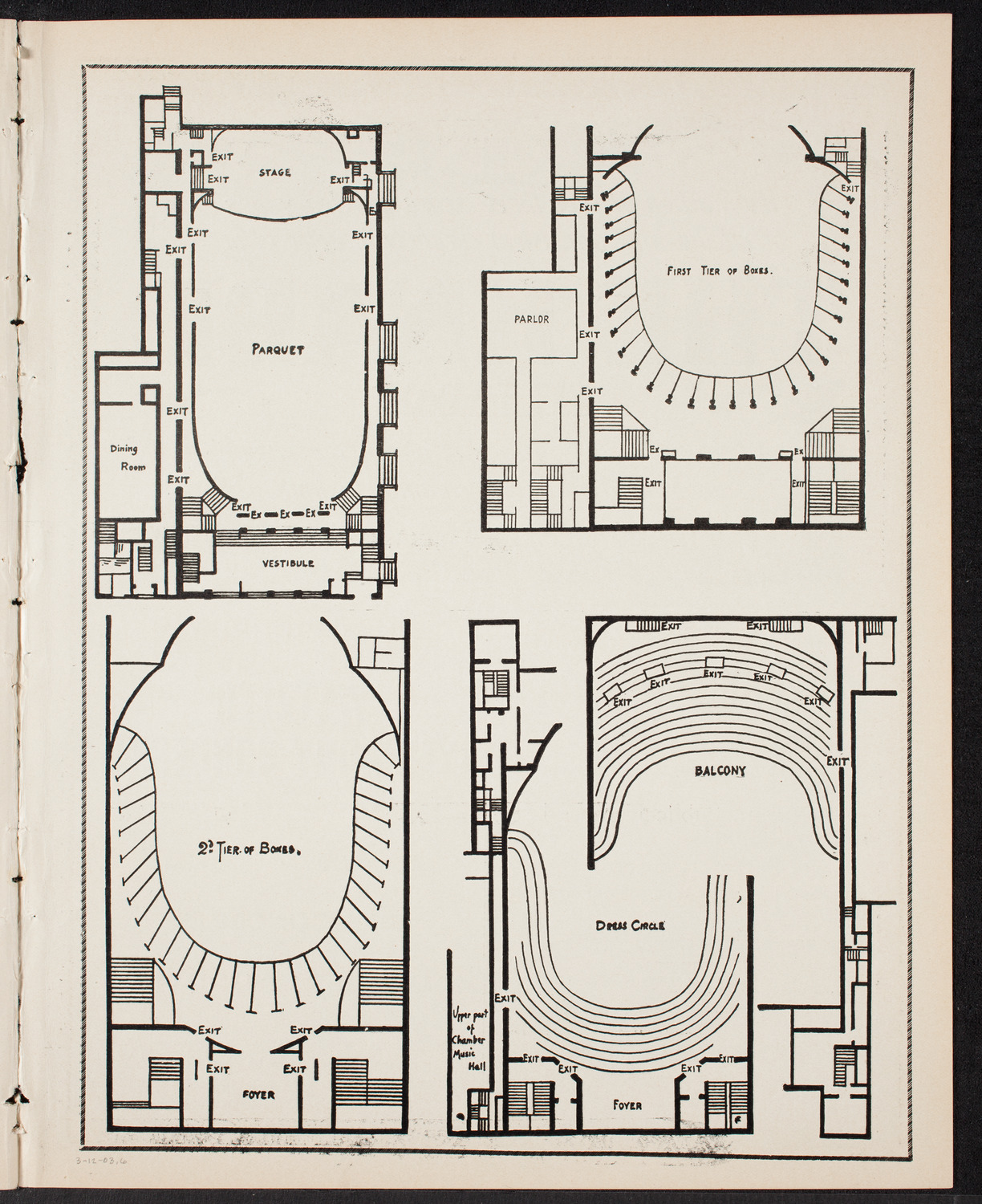 Musical Art Society of New York, March 12, 1903, program page 11