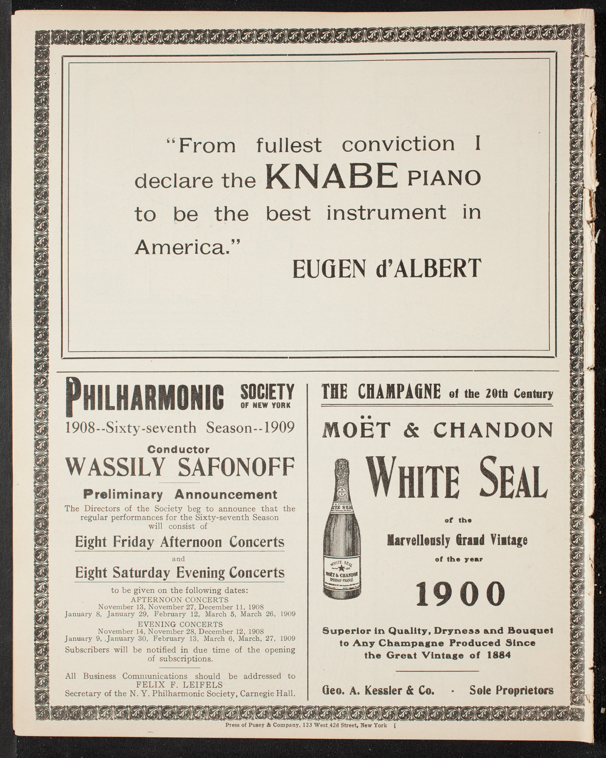 Christian Socialist Fellowship Conference, May 31, 1908, program page 12