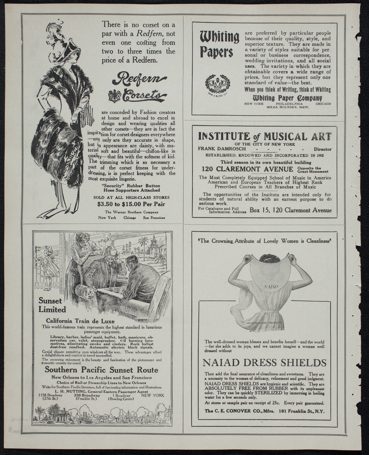 Address by Charles W. Eliot, January 24, 1913, program page 2