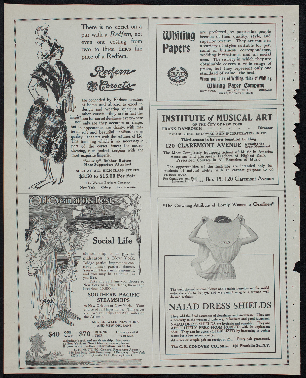 Symphony Concert for Young People: Junior and Senior Orchestras of the Music School Settlement, January 4, 1913, program page 2