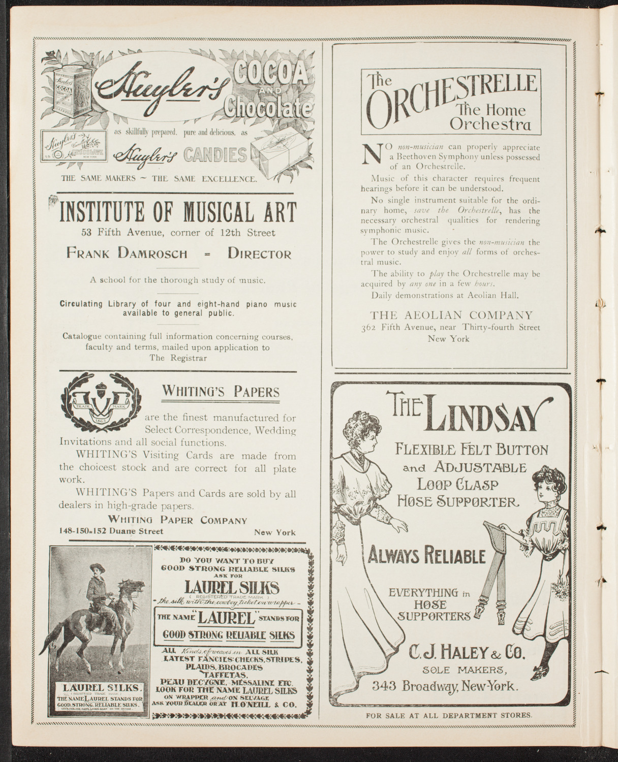 Graduation: College of Pharmacy of the City of New York, May 2, 1907, program page 6