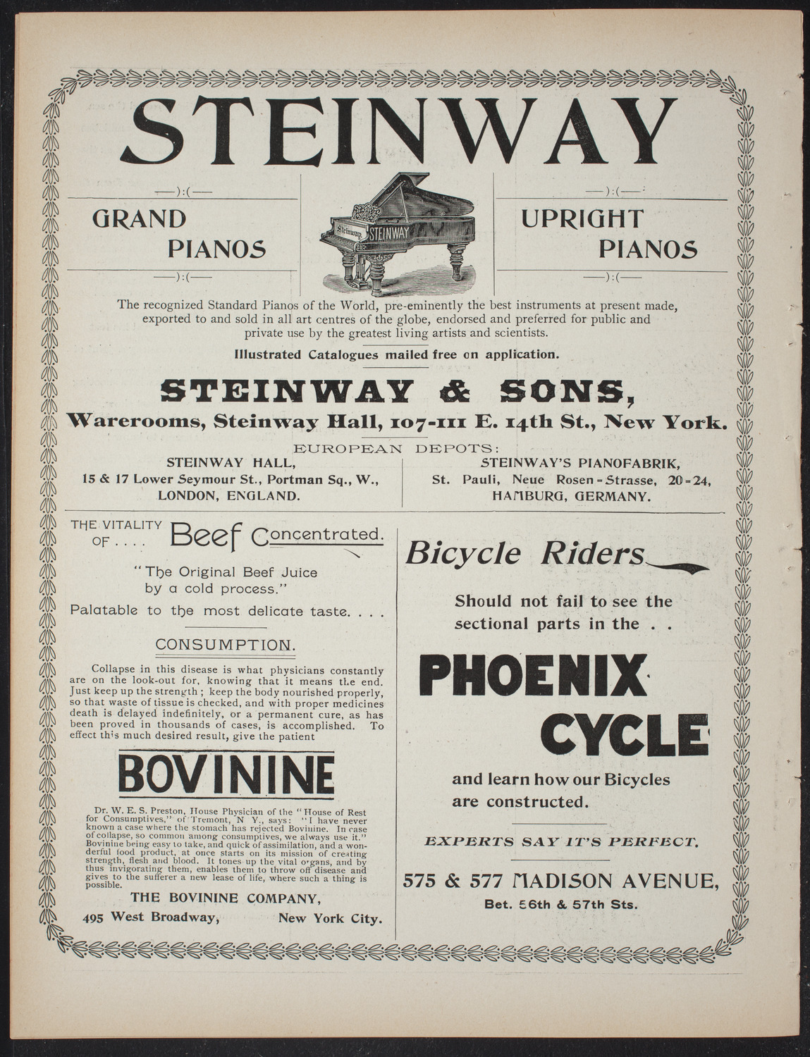 Lecture Series: Sociology in its Practical Aspects, February 17, 1897, program page 8