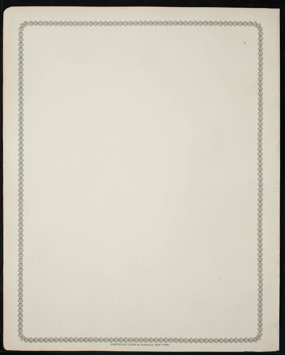 Zion Grand Centennial Jubilee, Concert and Banquet, October 12, 1896, program page 8