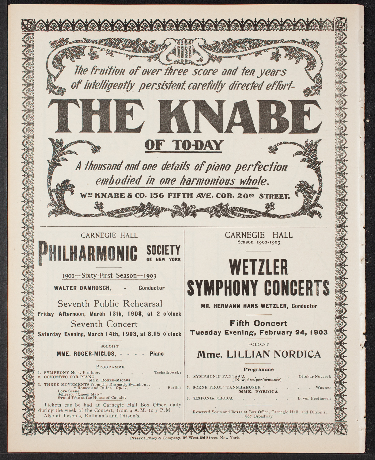 Meeting: YMCA/ Patriotic Mass Meeting for Men, February 22, 1903, program page 12