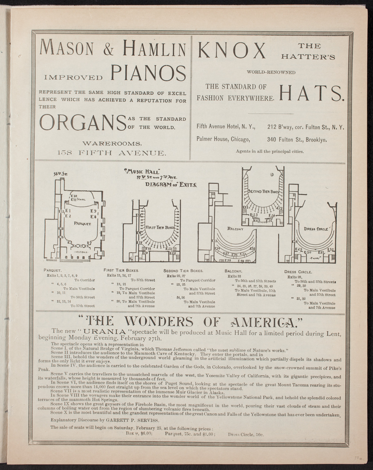 Second Grand Wagner Concert, February 23, 1893, program page 3