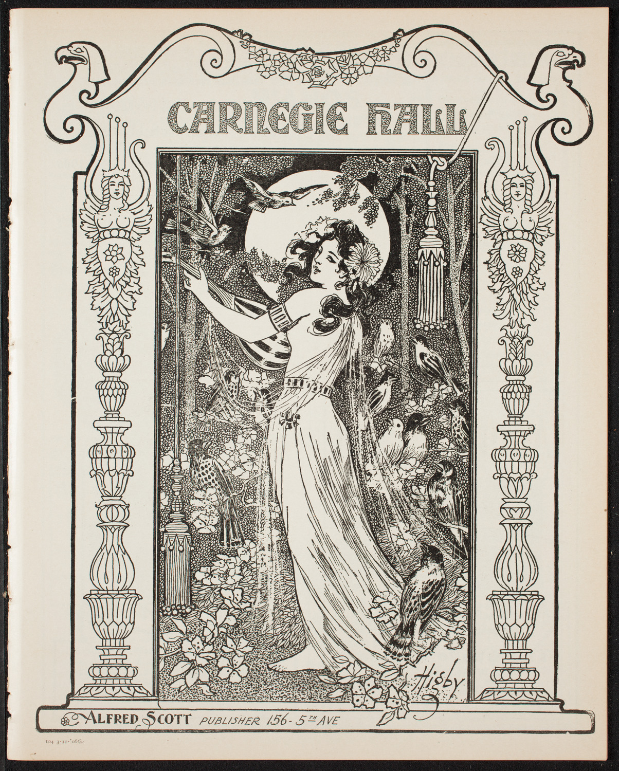 Elmendorf Lecture: Sahara, March 11, 1906, program page 1