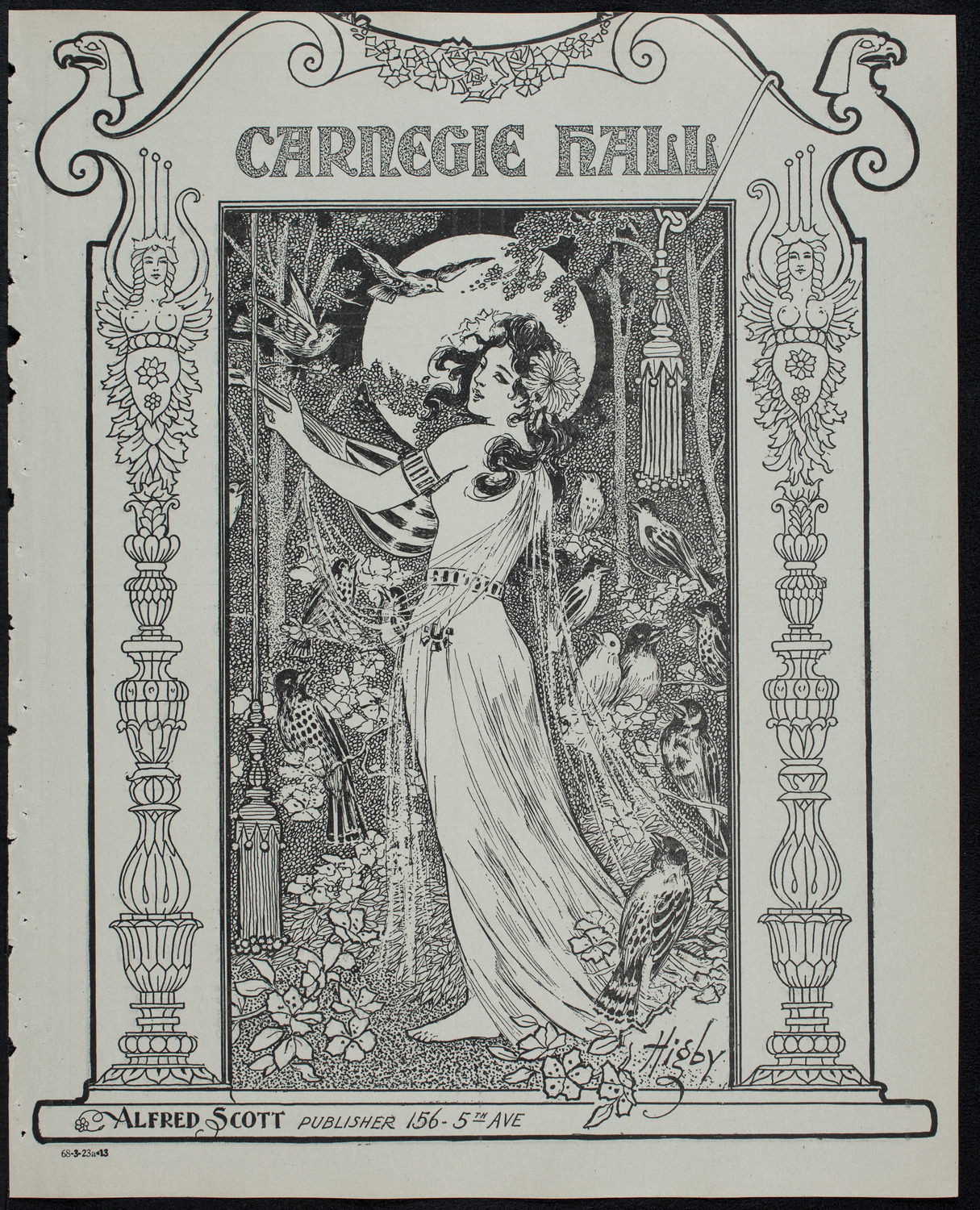 People's Symphony Concert, March 23, 1913, program page 1