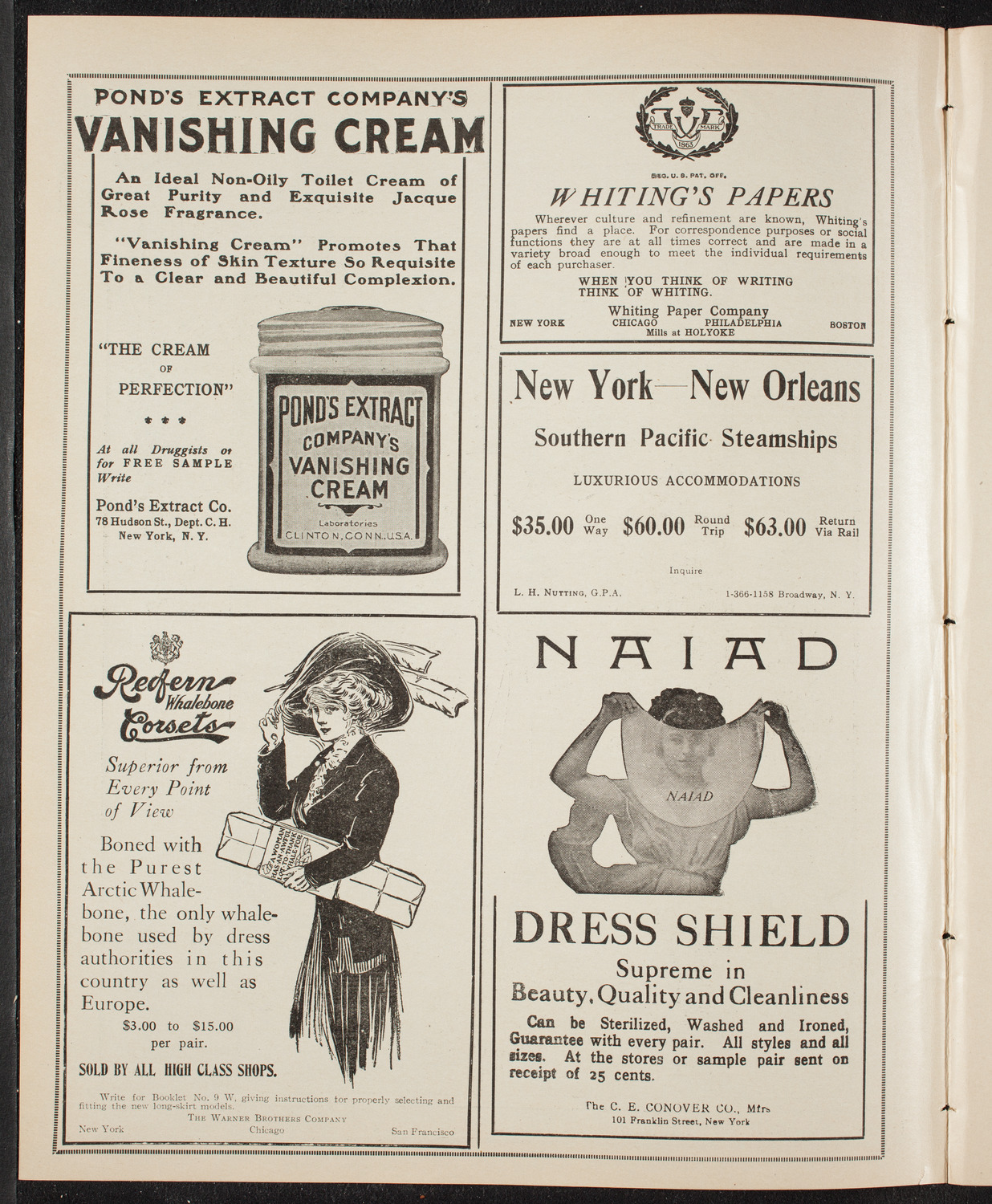 New York Philharmonic, March 27, 1910, program page 2