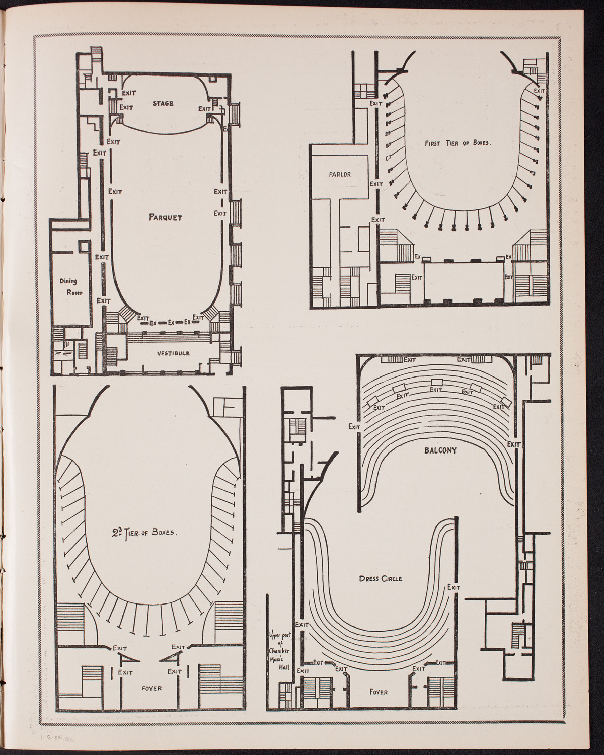Benefit: German Hospital and Dispensary, January 8, 1905, program page 11