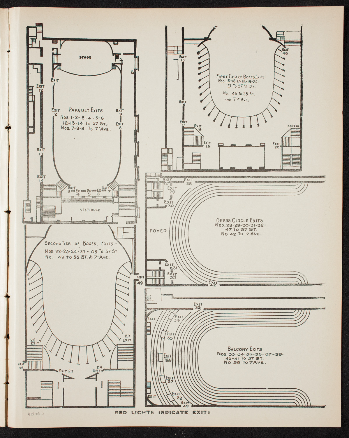 The Civic Forum, April 28, 1908, program page 11