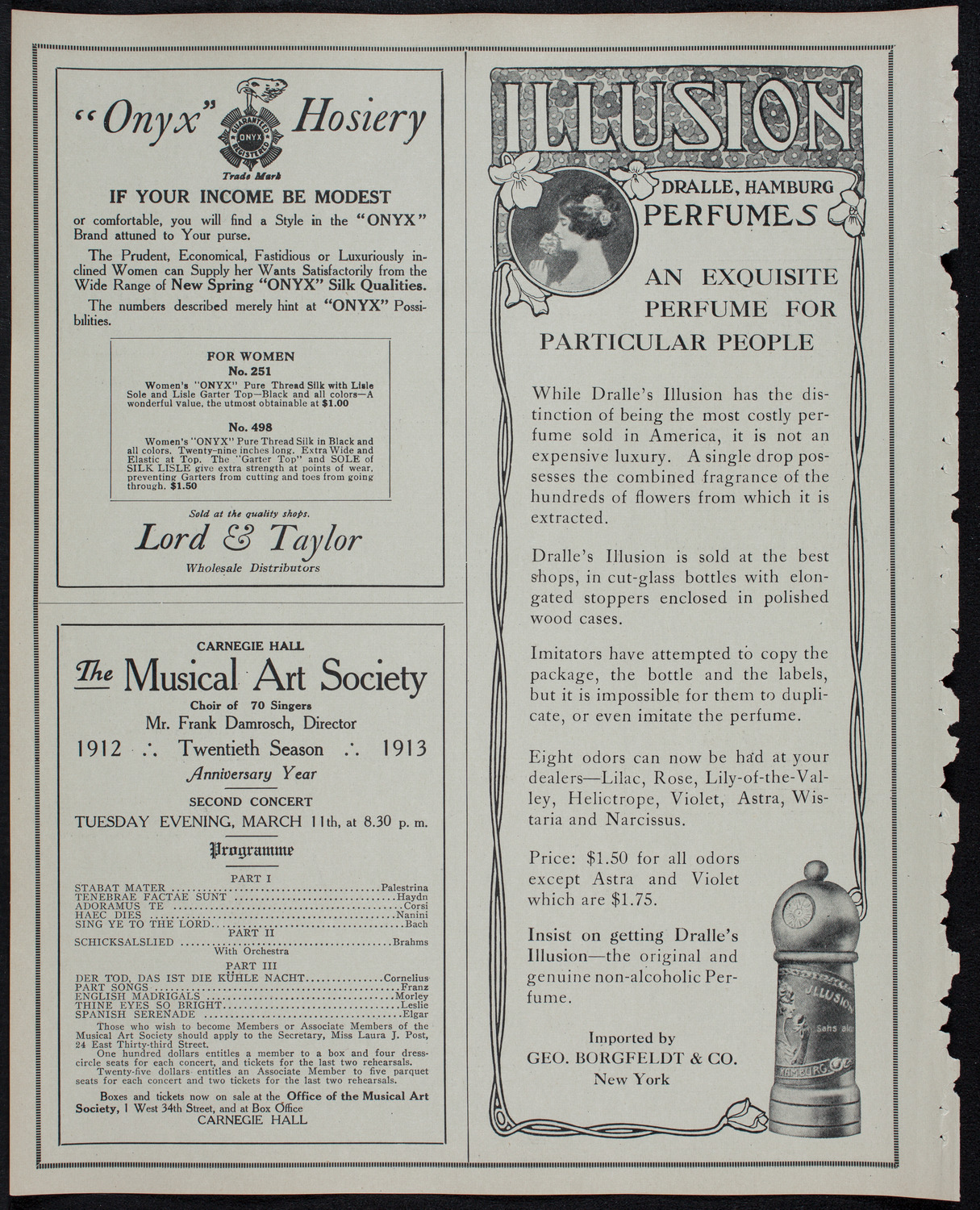 Alice Nielsen and John McCormack, January 19, 1913, program page 8