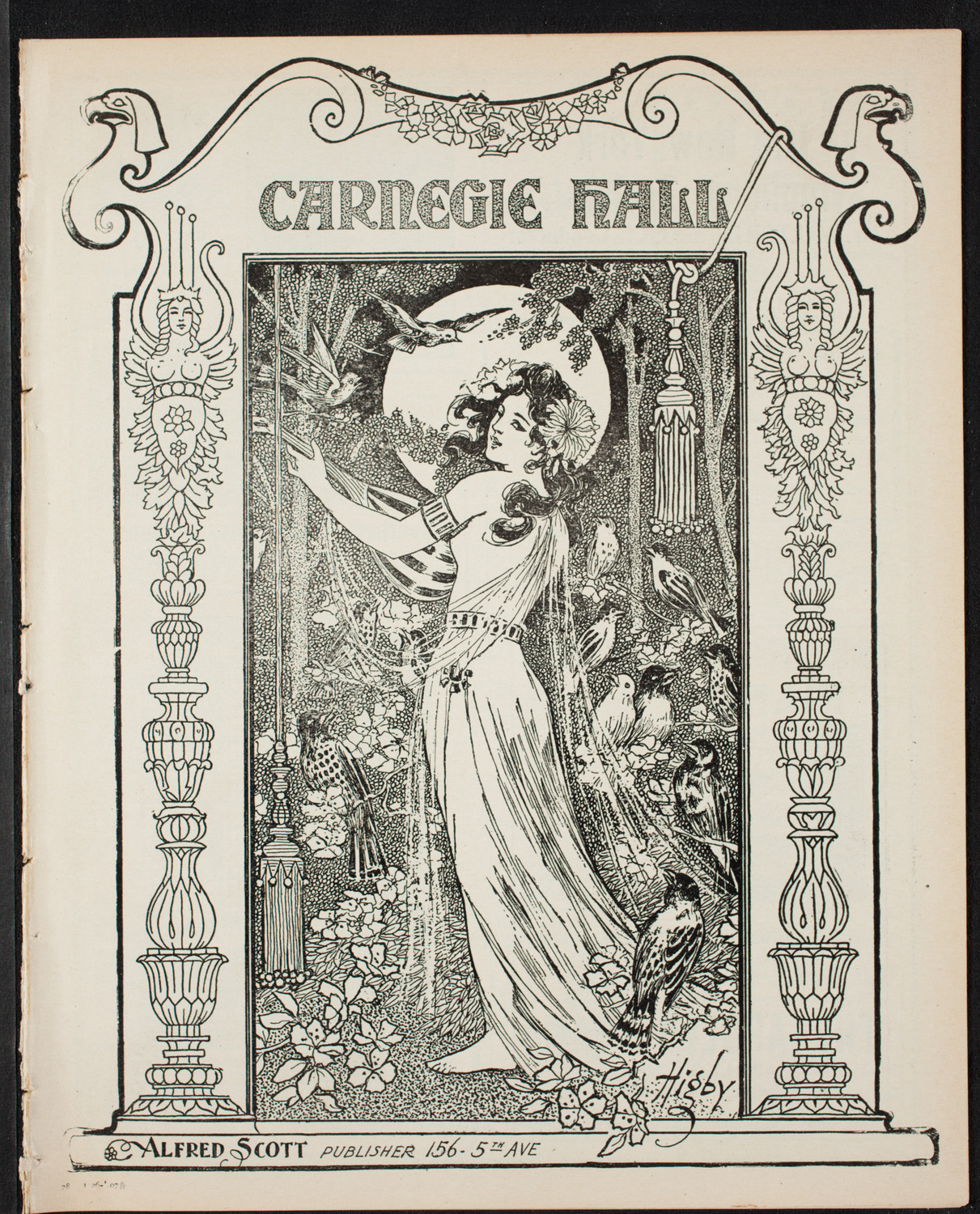 Fannie Bloomfield Zeisler, Piano, January 26, 1907, program page 1