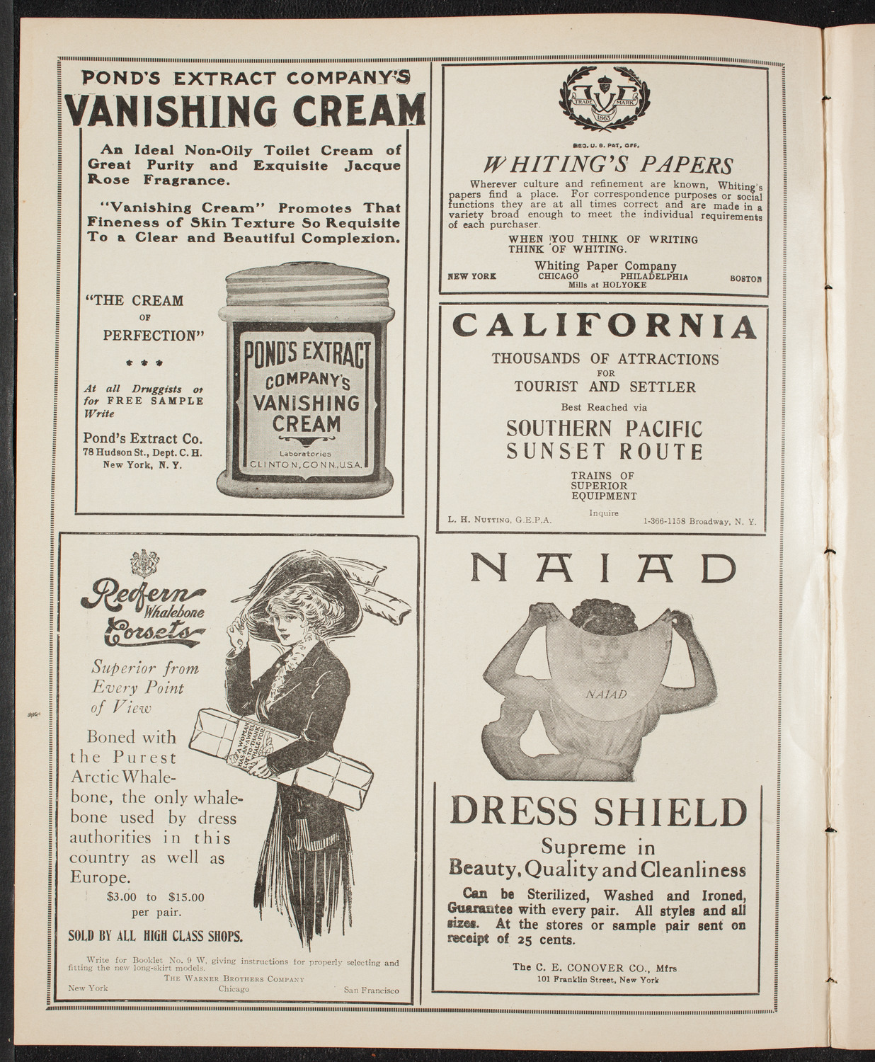 Newman's Illustrated Talks on Travel Topics, April 3, 1910, program page 2