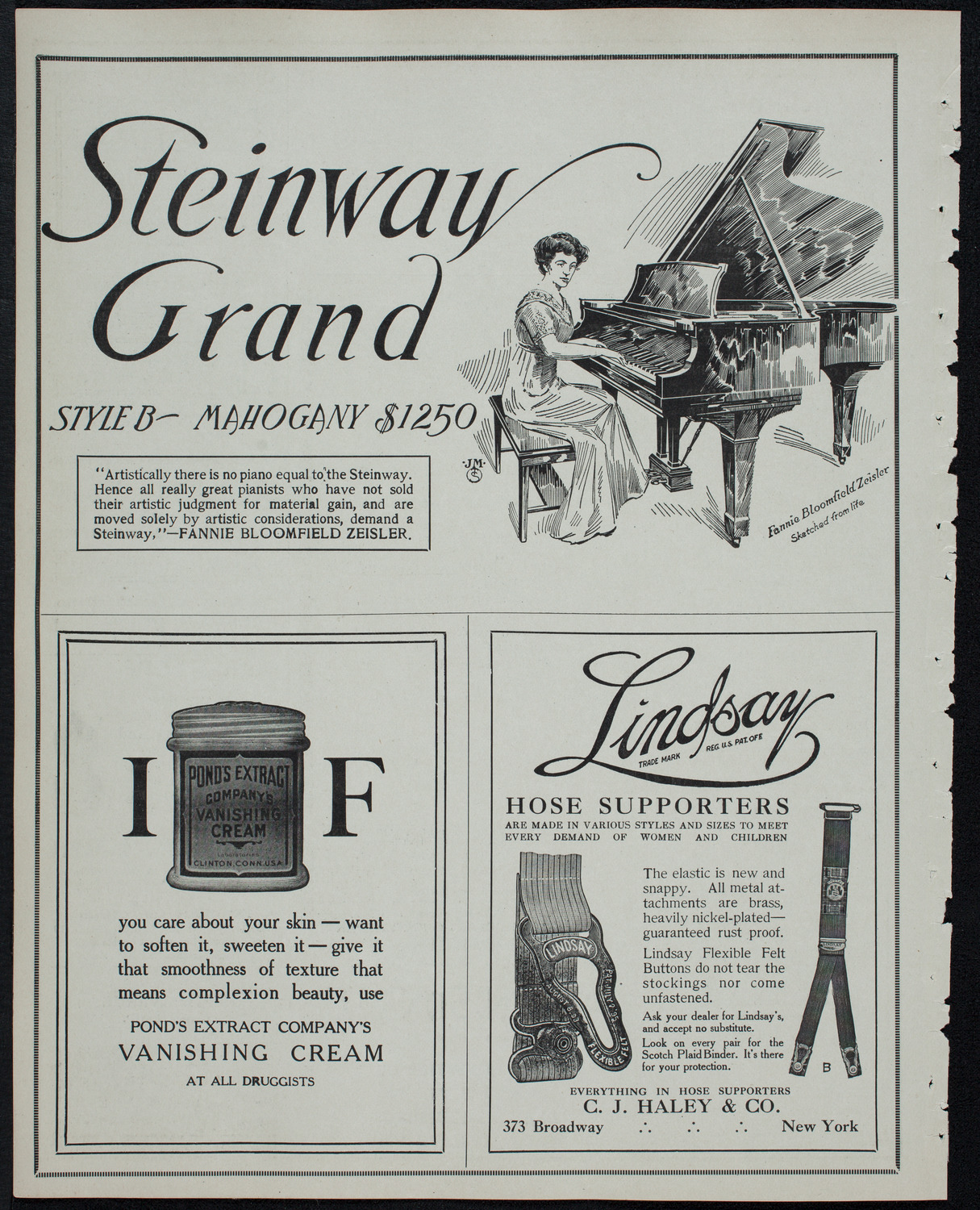 Russian Symphony Society of New York, April 26, 1913, program page 4