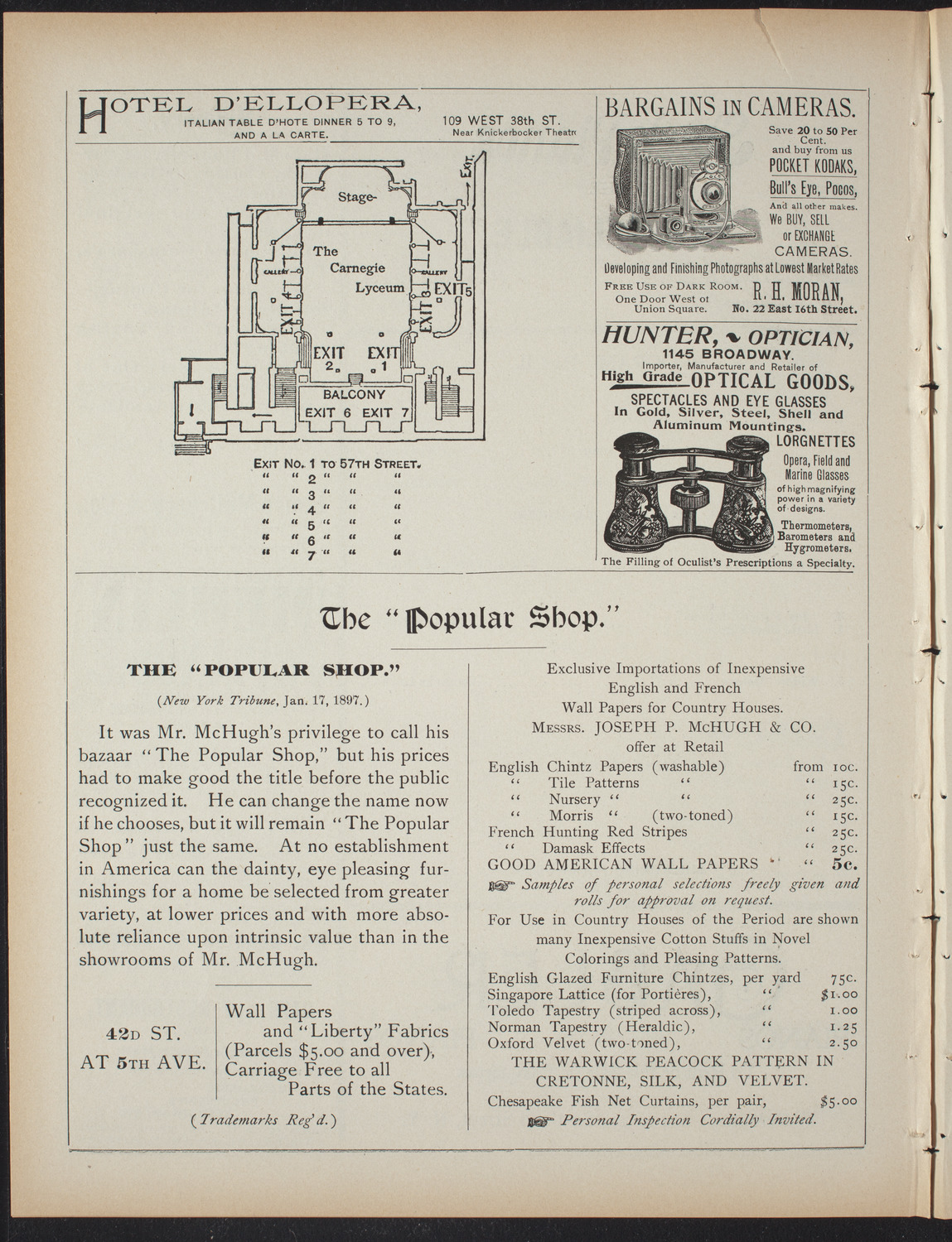 Anna Warren Story, April 9, 1897, program page 6