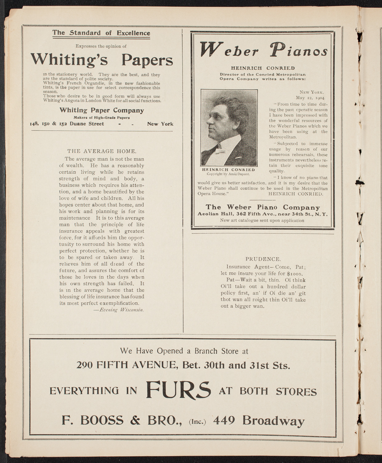 Meeting: Metropolitan Street Railway Association, October 1, 1904, program page 6