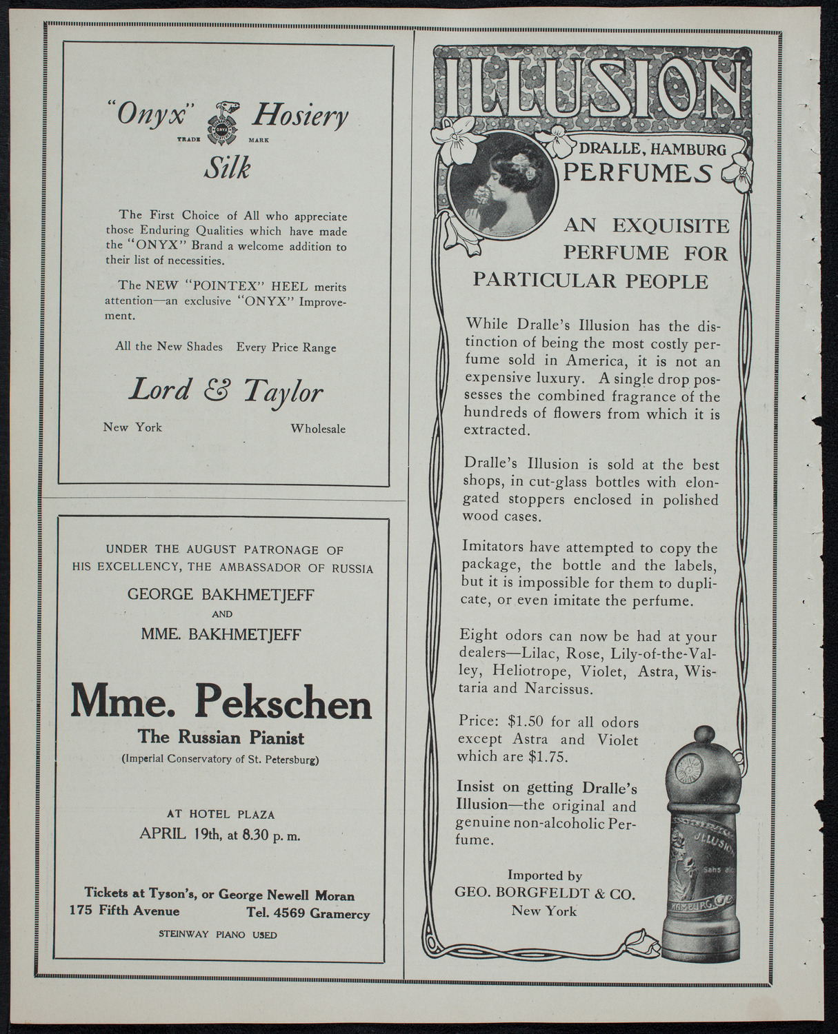New York Philharmonic, March 30, 1913, program page 8