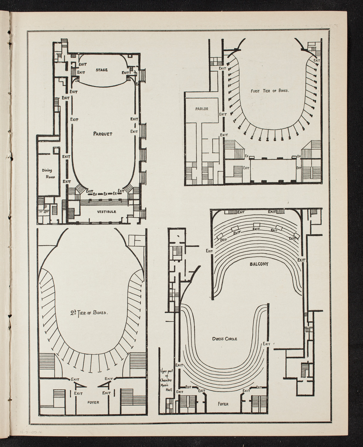 New York German Conservatory of Music Concert, November 5, 1905, program page 11