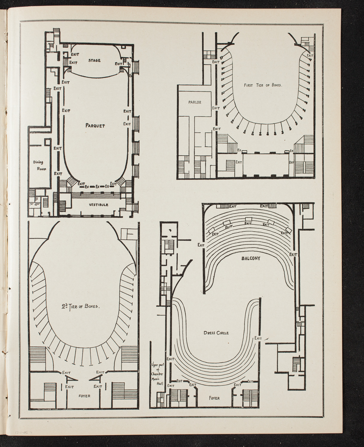 New York Philharmonic, December 1, 1905, program page 13