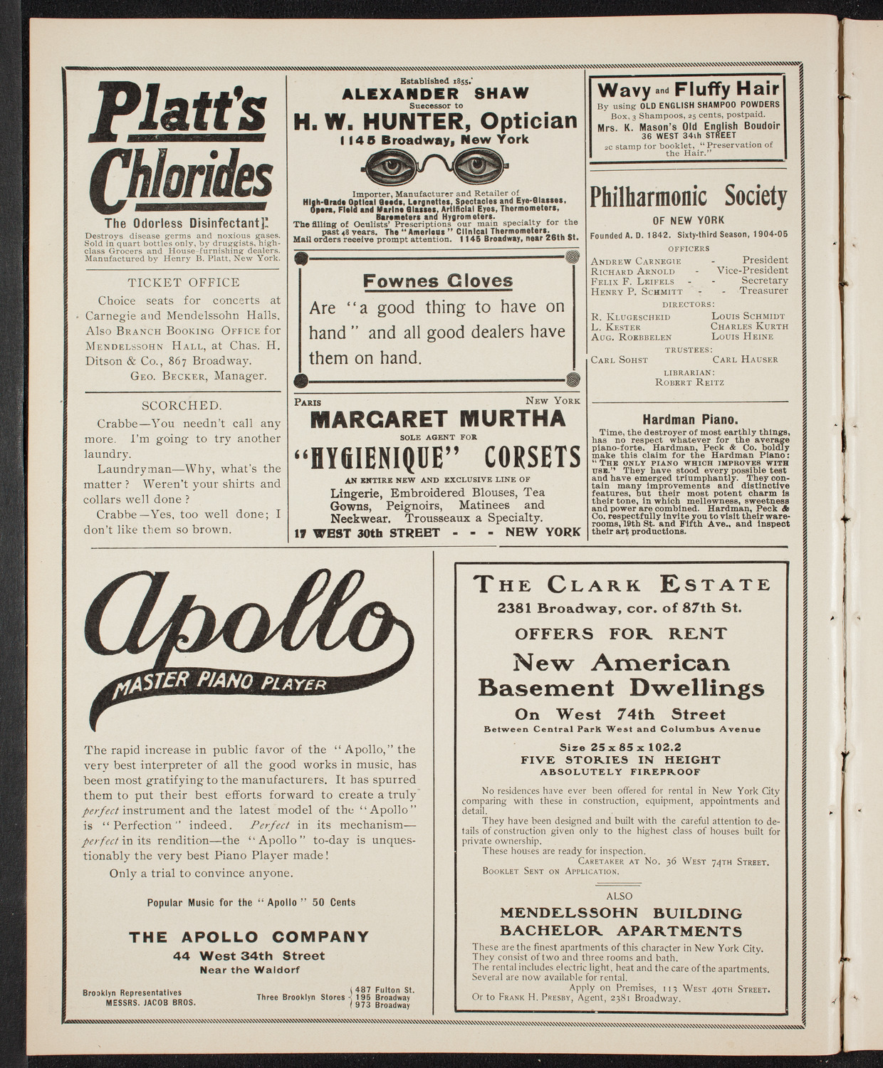 People's Symphony Concert, November 4, 1904, program page 2