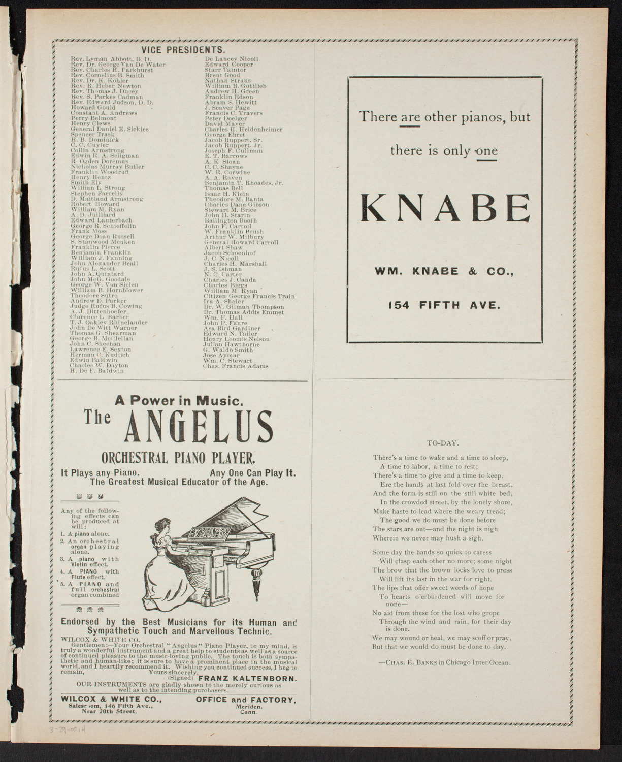 Mass Meeting in the Interests of the People of Puerto Rico, March 29, 1900, program page 7