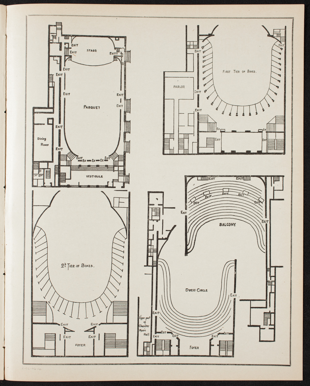 Elmendorf Lecture: Quaint Holland, February 26, 1906, program page 11